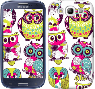 

Чохол Сови на Samsung Galaxy S3 Duos I9300i 620925