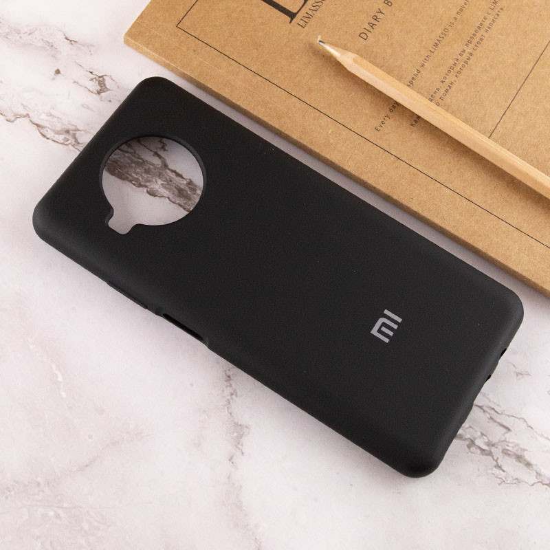Купити Чохол Silicone Cover Full Protective (AA) на Xiaomi Mi 10T Lite / Redmi Note 9 Pro 5G (Чорний / Black) на vchehle.ua