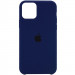 Уценка Чехол Silicone Case (AA) для Apple iPhone 11 (6.1") (Царапина / Темный Синий / Midnight Blue)