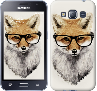 

Чохол Лис в окулярах на Samsung Galaxy J1 (2016) Duos J120H 634277
