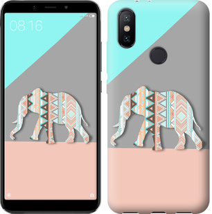 

Чохол Візерунчастий слон для Xiaomi Mi A2 605383