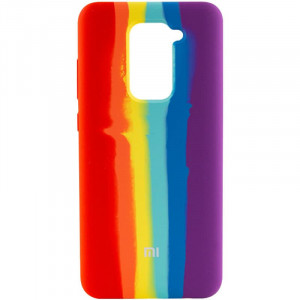 Чохол Silicone Cover Full Rainbow на Xiaomi Redmi Note 9 / Redmi 10X