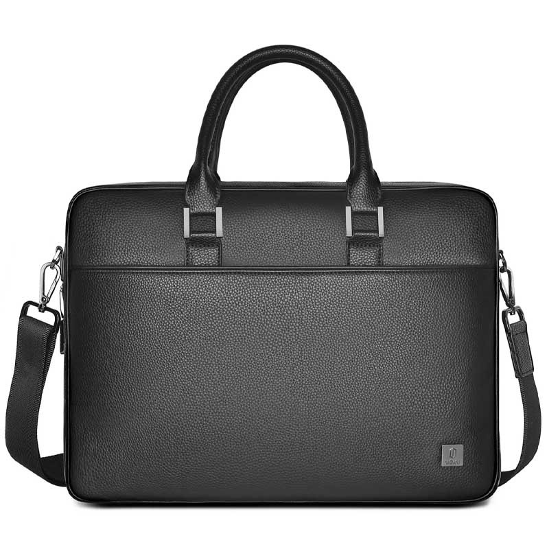 Сумка для ноутбука WIWU Master Fingerprint Lock Brief (Black)