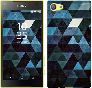 

Чехол Треугольники для Sony Xperia J ST26i 79886