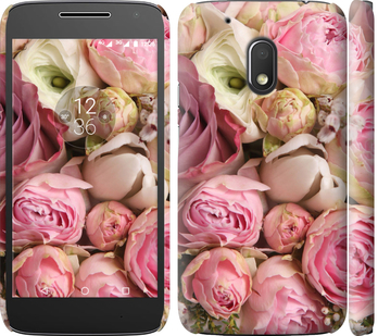 Чехол Розы v2 для Motorola Moto G4 Play
