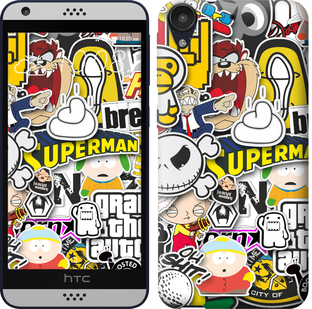 

Чехол Popular logos для HTC Desire 630 627887