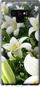 Чехол Белые лилии для Samsung Galaxy Note 9 N960F