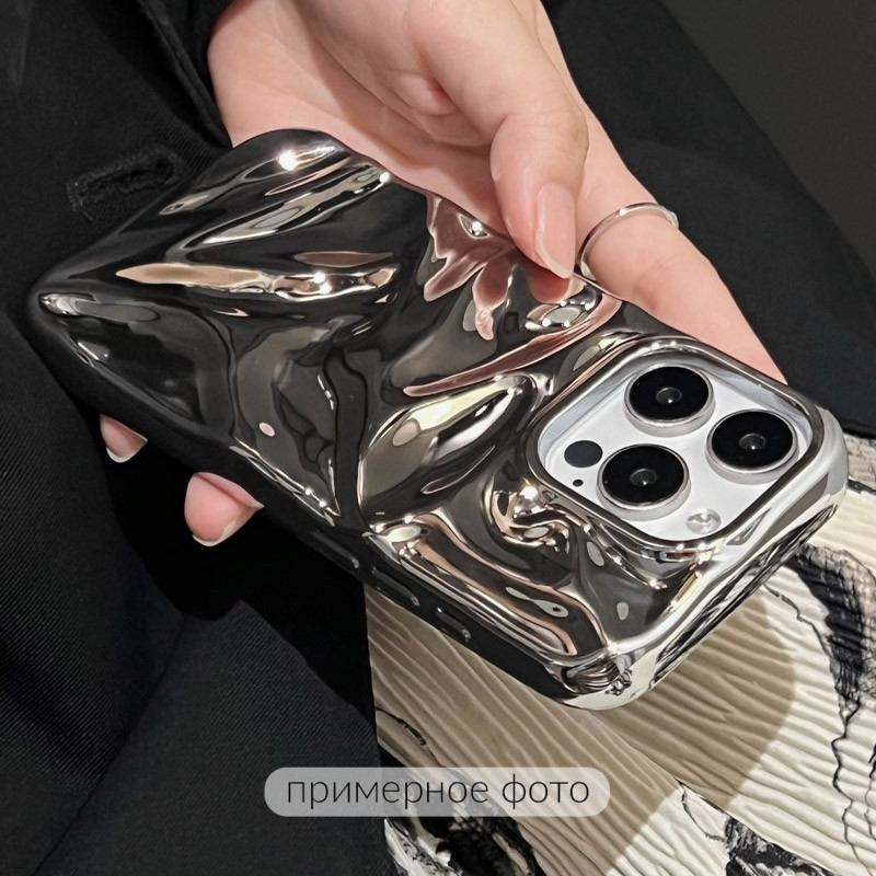 Фото Чохол TPU Sea на Apple iPhone 13 (6.1") (Silver) на vchehle.ua
