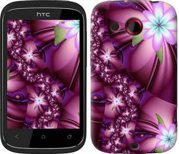 

Чохол Цветочная мозаика для HTC Desire C A320e 120948