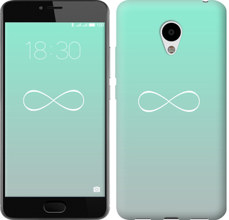 Чехол Знак бесконечности для Meizu M3