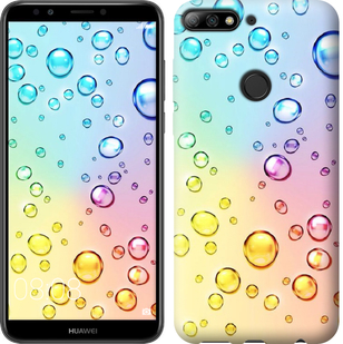 

Чехол Пузырьки для Honor 7C pro 676849