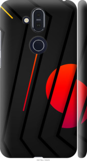 

Чехол Разноцветные полосы для Nokia 8.1 944892