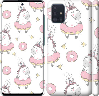 

Чехол Единорожки для Samsung Galaxy A51 2020 A515F 875792
