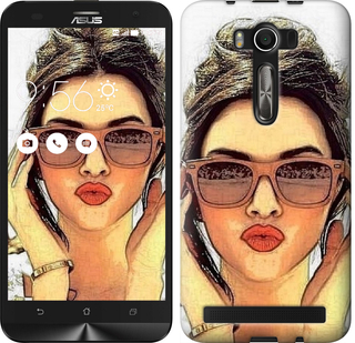 

Чехол Девушка_арт для Asus ZenFone 2 Laser 2 ZE550KL 317355