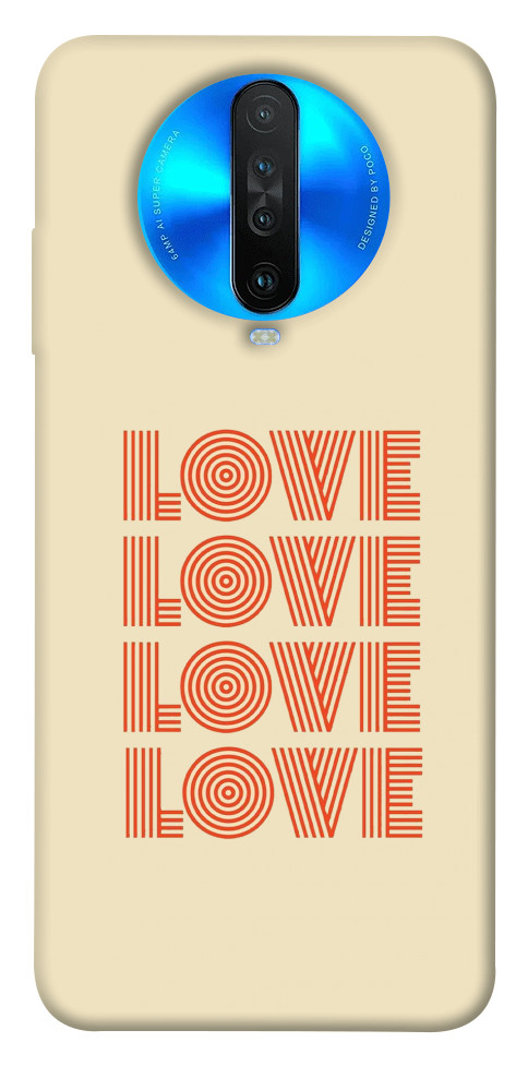 

Чехол Любовь для Xiaomi Poco X2 1104454