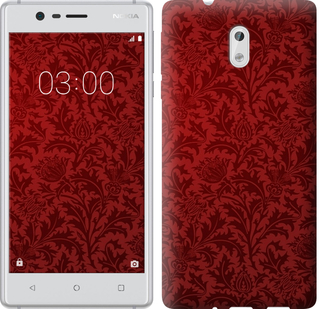

Чехол Чехол цвета бордо для Nokia 3 650175
