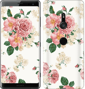 

Чехол цветочные обои v1 для Sony Xperia XZ3 H9436 690759