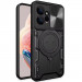 Фото Ударопрочный чехол Bracket case with Magnetic для Xiaomi Redmi Note 12 4G (Black) на vchehle.ua