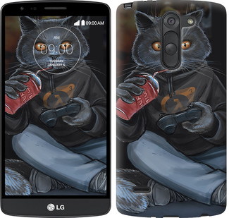

Чохол gamer cat на LG G3 Stylus D690 635420