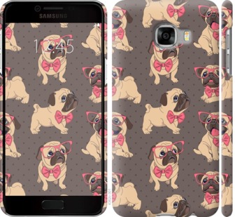 

Чехол мопсики 2 для Samsung Galaxy C5 C5000 731279