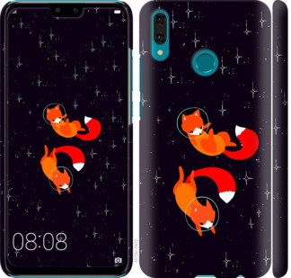 

Чохол Лисички в космосі на Huawei Y9 2019 870467