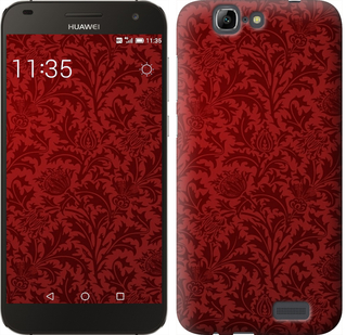 

Чохол Чохол цвета бордо для Huawei Ascend G7 650114