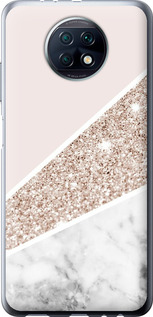 Чохол Пастельний мармур на Xiaomi Redmi Note 9T