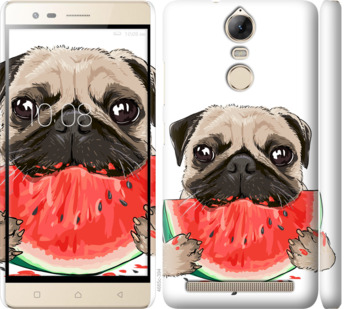 

Чохол Мопс і кавун на Lenovo Vibe K5 Note A7020a40 843597