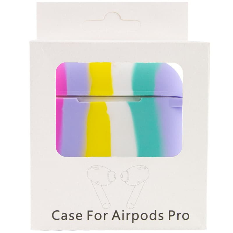 Фото Силиконовый футляр Colorfull для наушников AirPods Pro на vchehle.ua