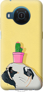 

Чохол Мопс з кактусом на Nokia X20 1273544