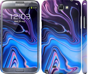 

Чехол Узор воды для Samsung Galaxy Note 2 N7100 752361