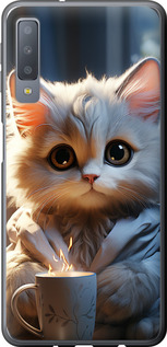 Чехол White cat для Samsung Galaxy A7 (2018) A750F