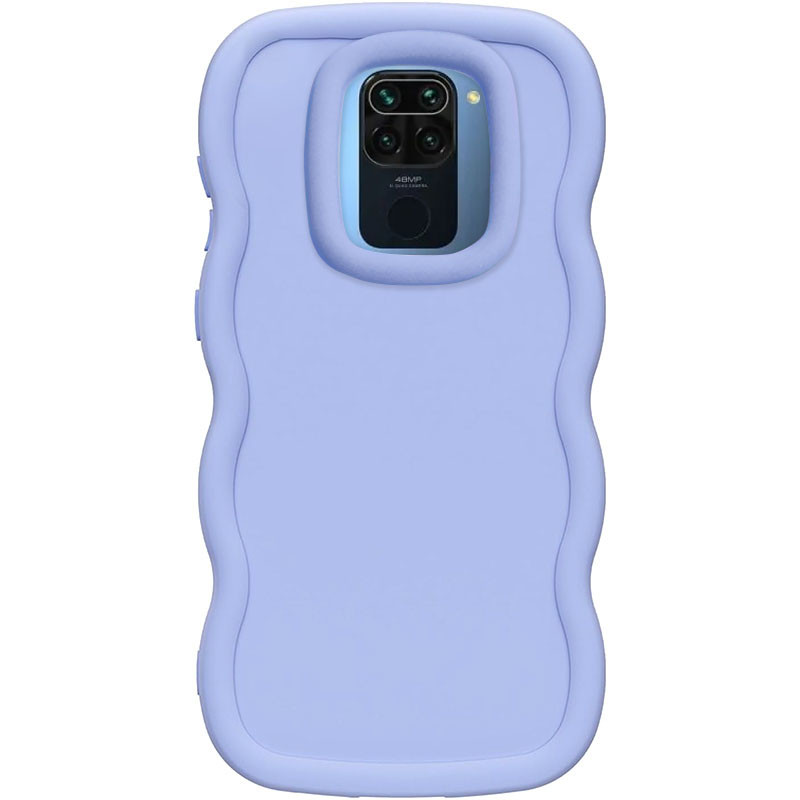 Чохол TPU Ripple на Xiaomi Redmi Note 9 / Redmi 10X (Lilac Blue)