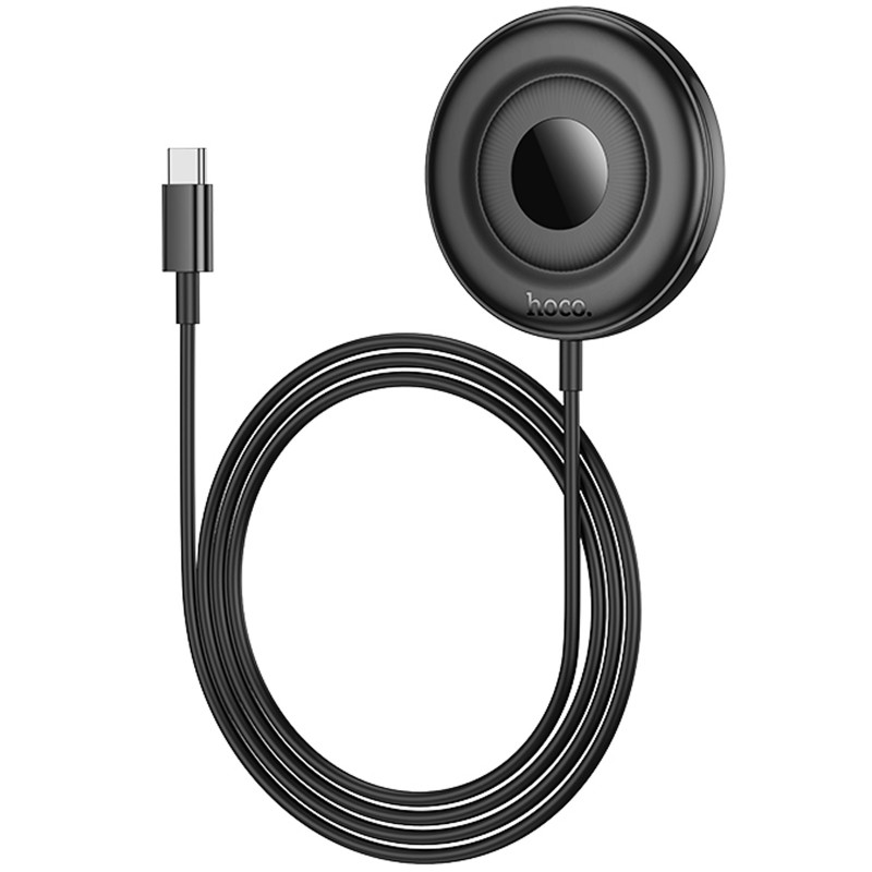 Фото БЗУ Hoco CW61 Phantom magnetic with digital display (Black) в магазине vchehle.ua