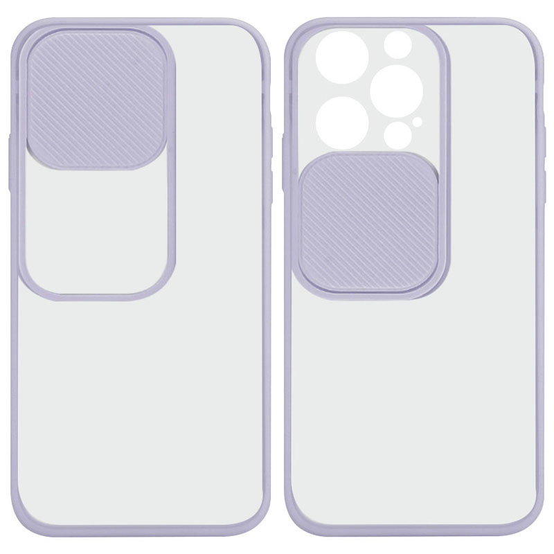 

Чохол Camshield mate TPU зі шторкою для камери для Apple iPhone 13 Pro (6.1") (Бузковий) 1206723
