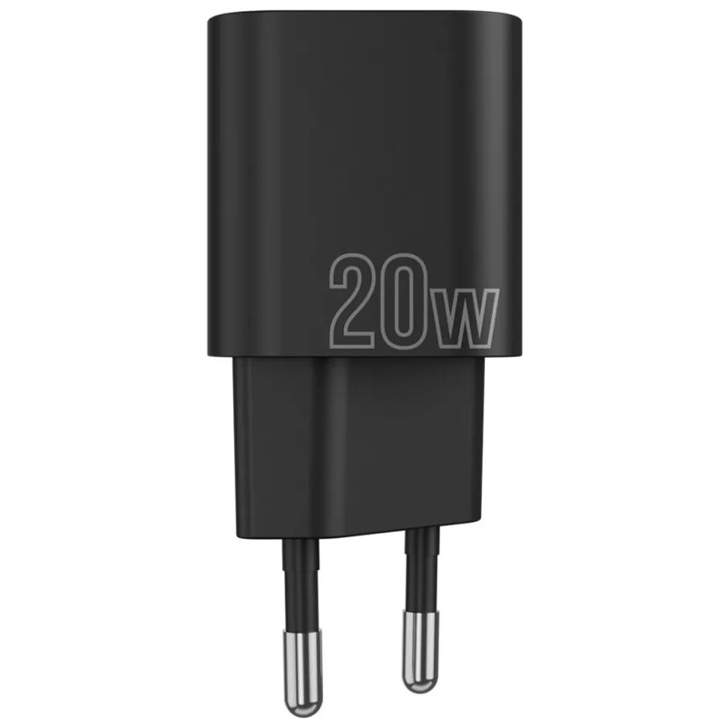 Фото МЗП Proove Silicone Power Plus 20W (Type-C+USB) (Black) в маназині vchehle.ua
