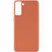 Силиконовый чехол Candy для Samsung Galaxy S21 (Rose Gold)