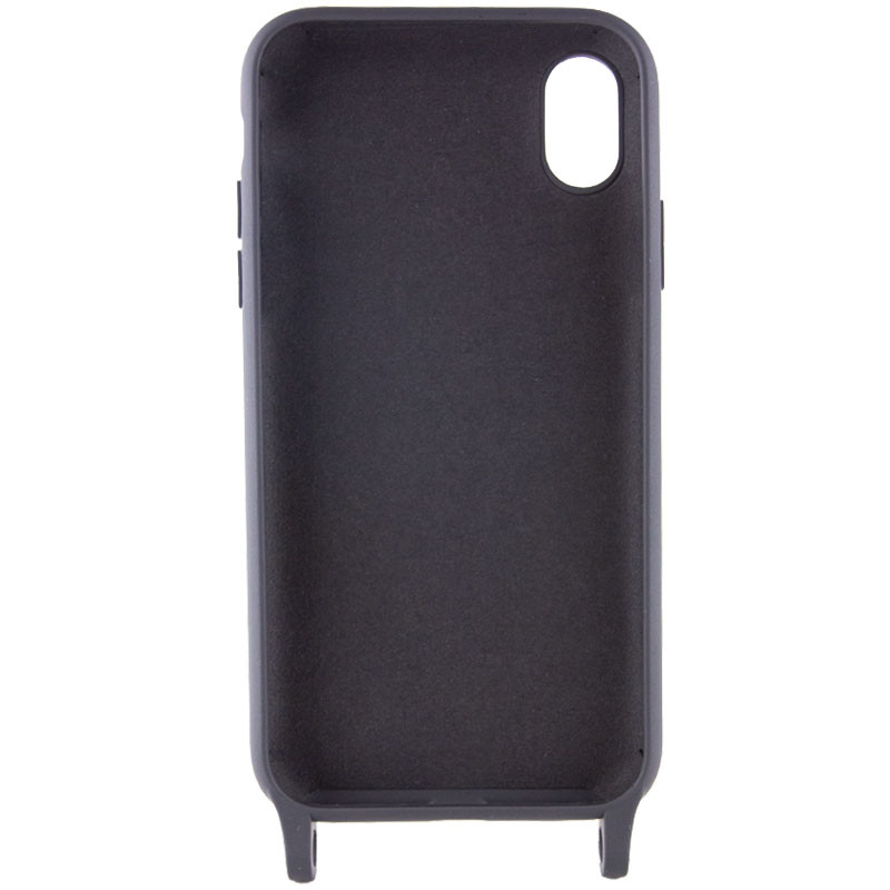 Фото Чохол TPU two straps California на Apple iPhone XR (6.1") (Чорний) в маназині vchehle.ua