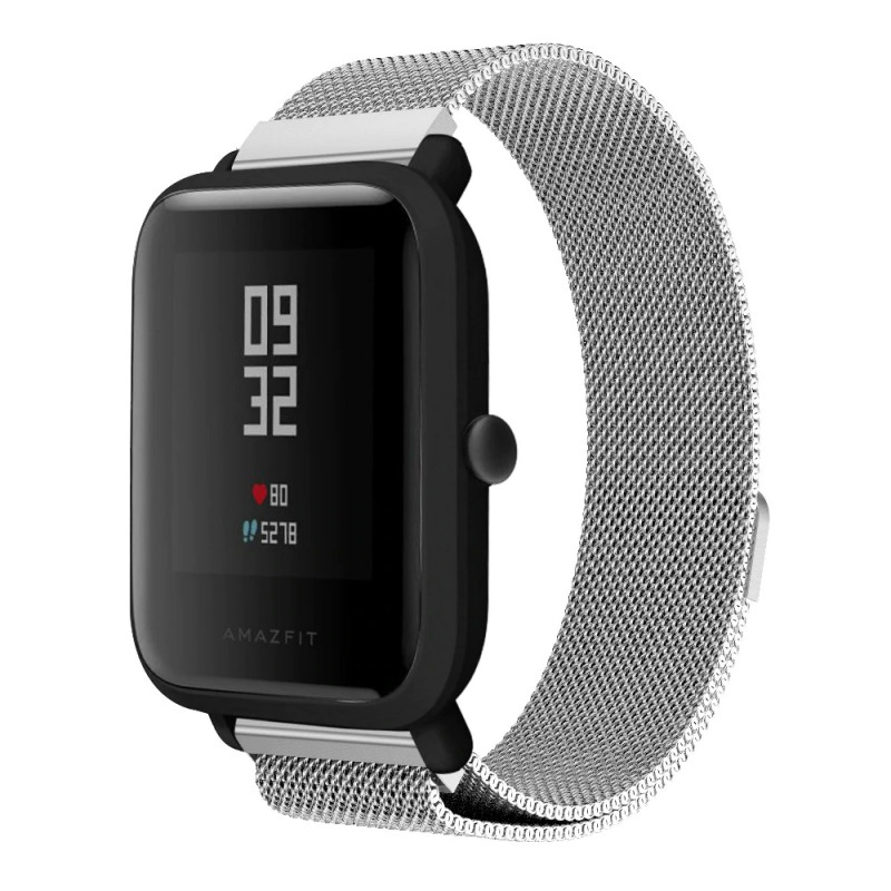 

Ремінець Milanese Loop для Xiaomi Amazfit / Samsung 20 mm (Срібний) 836900