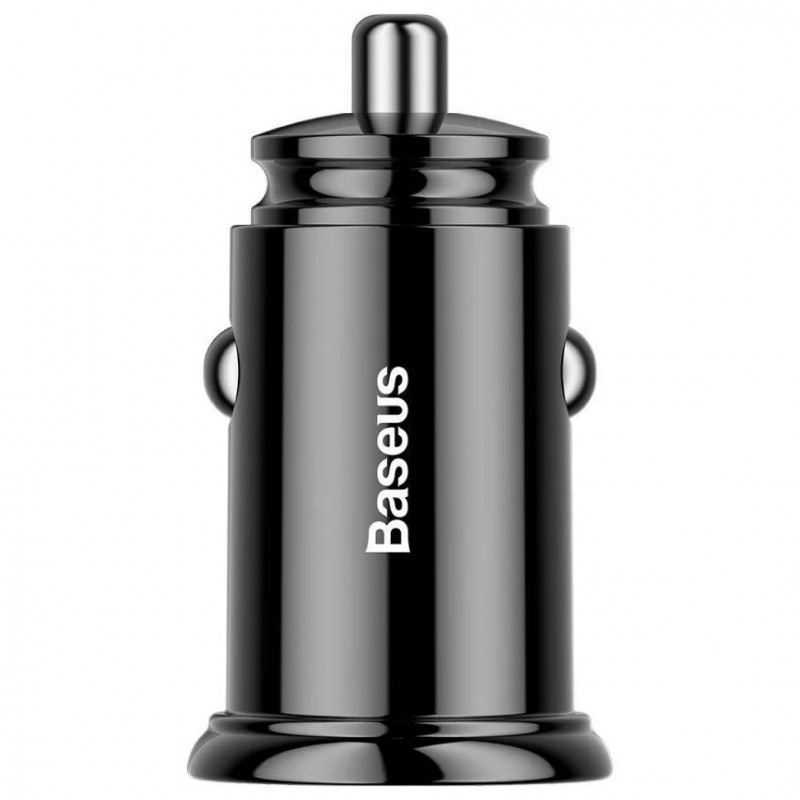 

АЗП Baseus Circular Plastic PD3.0 QC 4.0 + 30W USB + Type-C (CCALL) (black) 768704