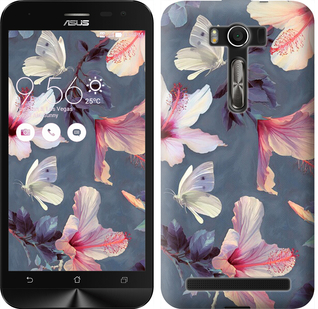 

Чехол Нарисованные цветы для Asus ZenFone 2 Laser ZE500KL 596436