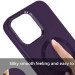 TPU чохол Bonbon Metal Style with Magnetic safe на Apple iPhone 15 (6.1") (Фіолетовий / Dark Purple) в магазині vchehle.ua