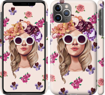

Чохол Дівчина з квітами v2 на iPhone 11 Pro Max 779335