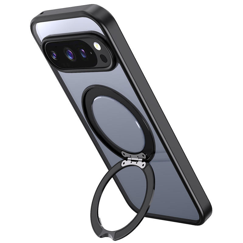 Фото Чохол TPU+PC Aura Fold на Google Pixel 9 / 9 Pro / 10 / 10 Pro (Black) в маназині vchehle.ua