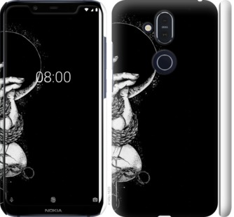 

Чехол Змея в руке для Nokia 8.1 765711