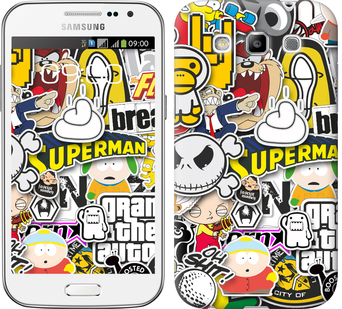 

Чехол Popular logos для Samsung Galaxy Win i8552 627855