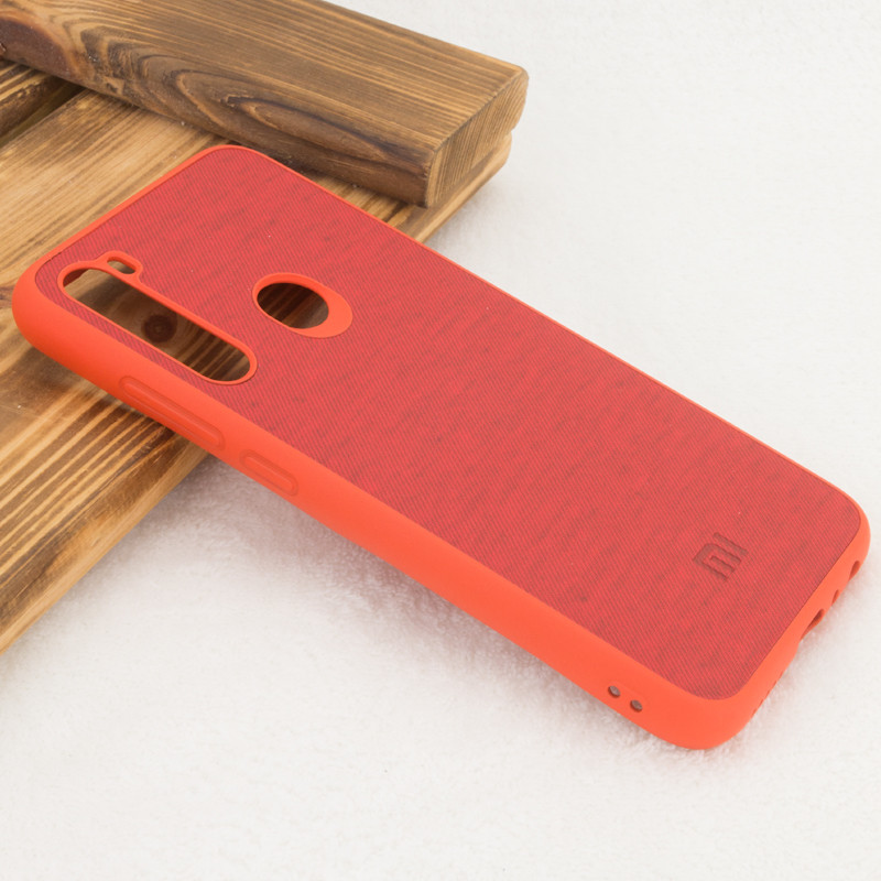 

TPU чехол Textile Logo для Xiaomi Redmi Note 8 (Красный) 877179