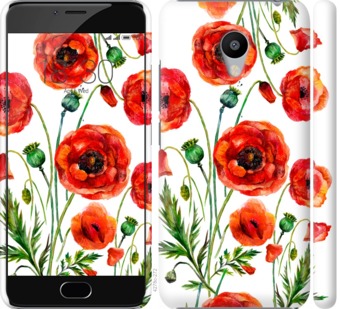

Чохол Намальовані маки для Meizu M3s 744064