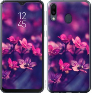 Чохол Пурпурні квіти на Samsung Galaxy A20e A202F