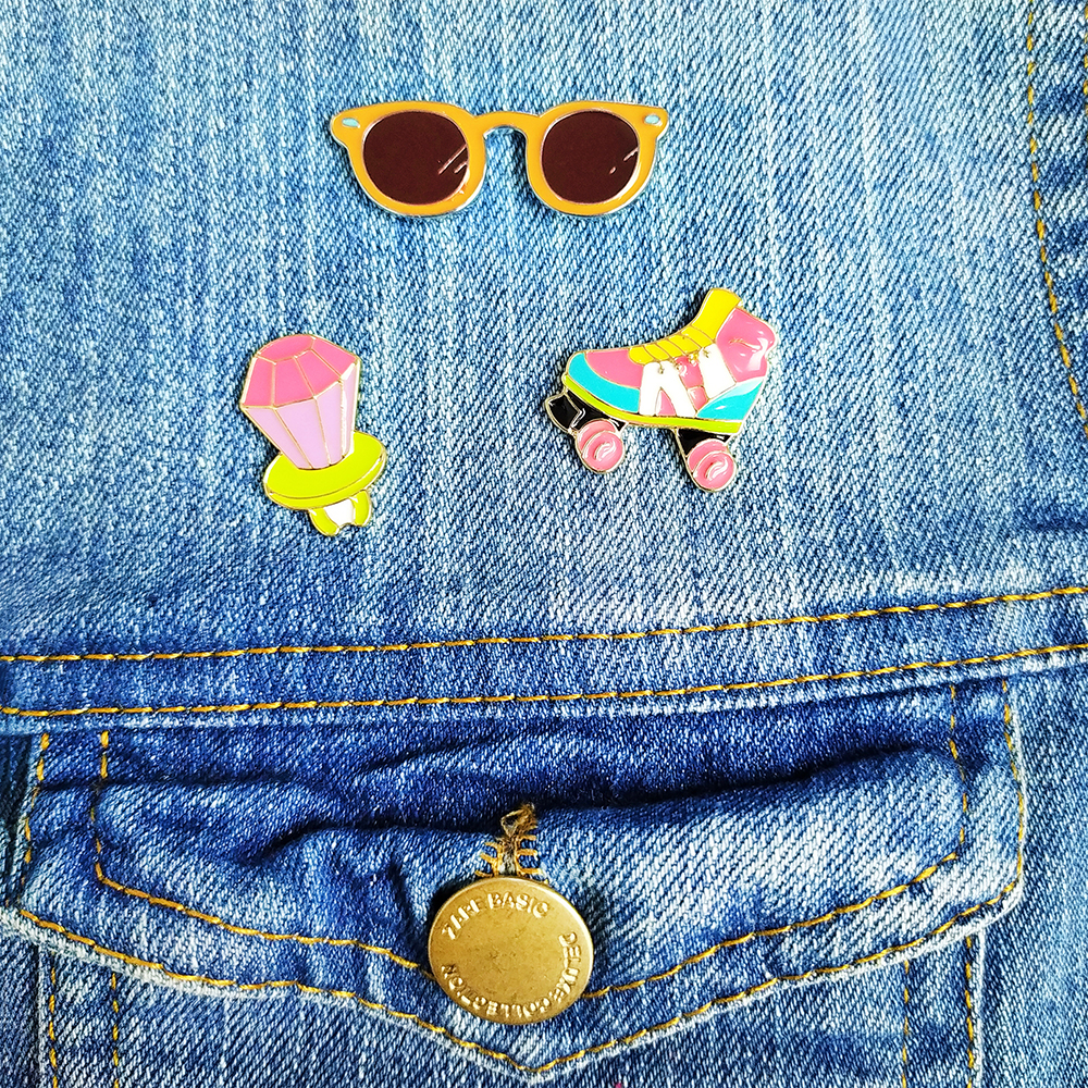 Pins set Jacket Favors (10)